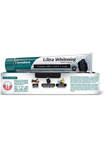 Ultra Whitening Diş Macunu 75 ml Aktif Kömürle Beyazlatma Etkisi modelleri
