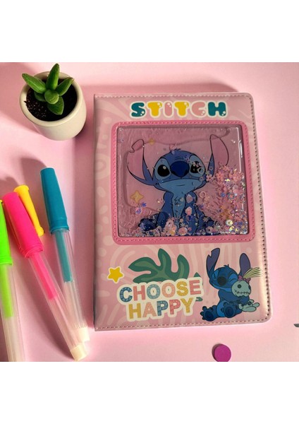 Stıtch ve Capybara Sulu/pullu Defter