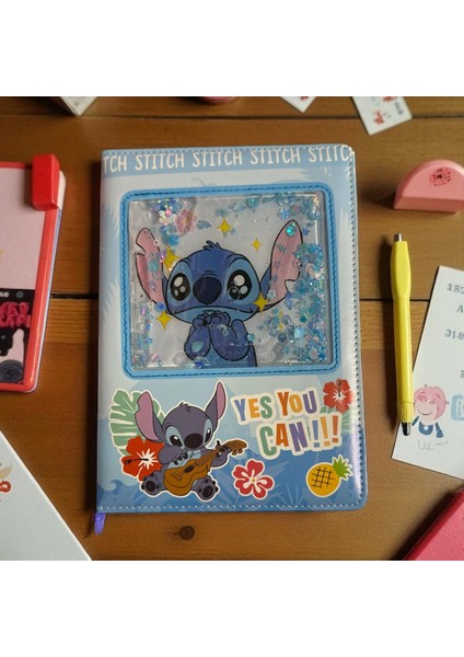 Stıtch ve Capybara Sulu/pullu Defter