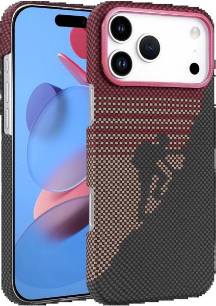 Apple iPhone 17 Pro Vega Magsafe Kapak - Kırmızı