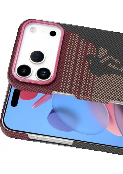 Apple iPhone 17 Pro Vega Magsafe Kapak - Kırmızı fiyatları