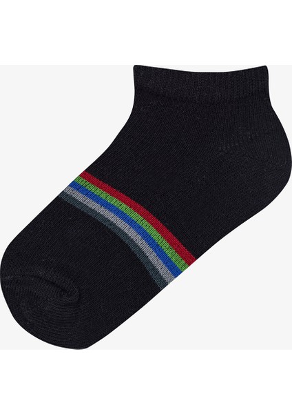 Erkek Çocuk Bright Stripe 4lü Patik Çorap