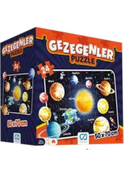 Gezegenler Yer Puzzle