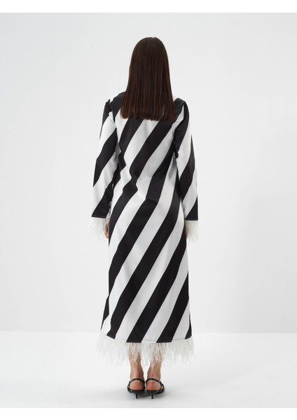 Kadın Siyah Formunu Koruyan Regular Fit Elbise indirimleri