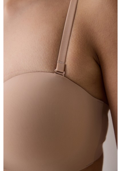 Straplez Multiway Bej Sütyen