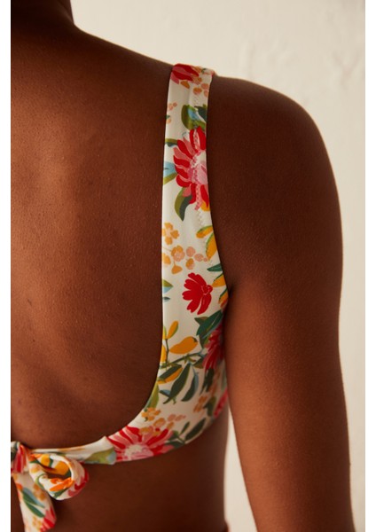 Çok Renkli Nice Hot Bikini Üstü