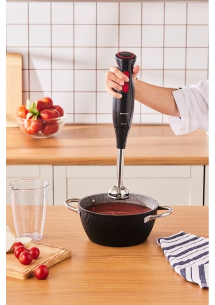 Çok Amaçlı Mutfak Robotu ve Blender Seti, 2000 W, Siyah