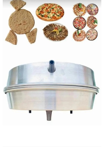 Elektrikli Tandır Fırın 48CM, Ekmek, Lahmacun, Pizza, Topraklı Kablo Büyük Boy fırsatları