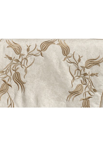 Lale Seccade Seti-Kreme/gold 4 Parça fırsatları