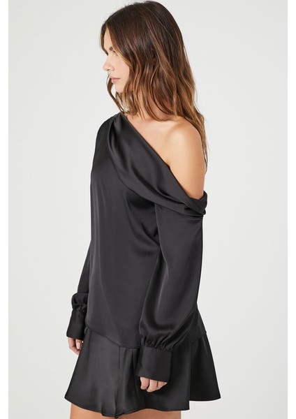 Tek Omuz Detayl Bluz fırsatları