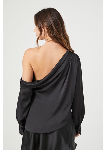 Tek Omuz Detayl Bluz indirimleri