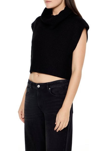 Kolsuz Yüksek Yaka Kazak