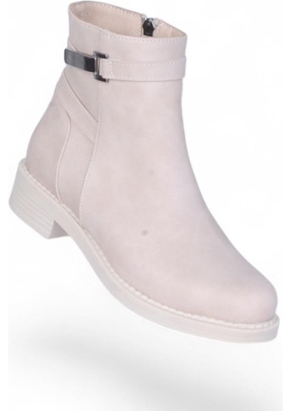 A5 Nubuk Kadın Düz Bot