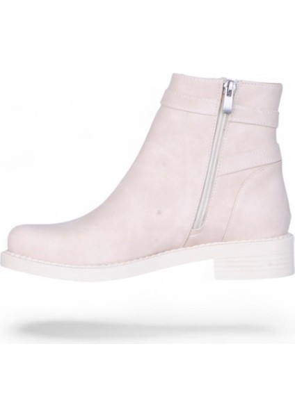 A5 Nubuk Kadın Düz Bot modelleri