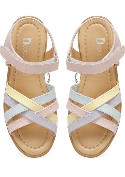 Carol F 5fx Pembe Kız Çocuk Sandalet