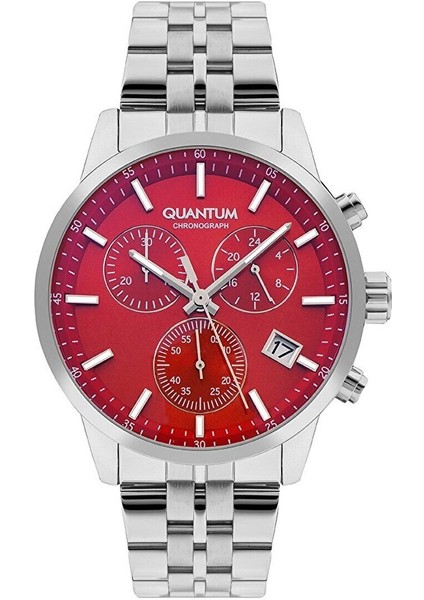 PWG1008.380 Erkek Kol Saati | 45 Mm, Chronograph, Kırmızı Kadran