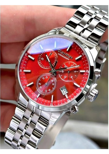 PWG1008.380 Erkek Kol Saati | 45 Mm, Chronograph, Kırmızı Kadran fiyatları