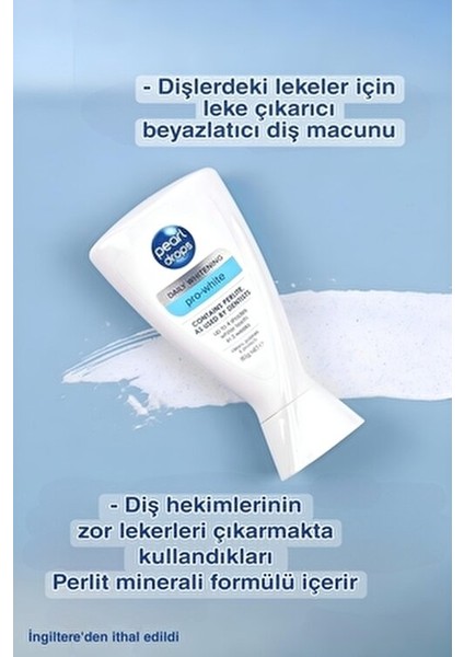 PD Pro-White Beyazlatıcı Diş Macunu 50 ml Ferah Nefes İçin Özel Formül