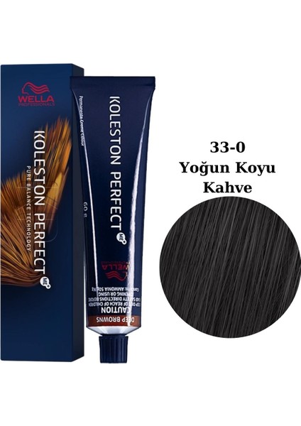 Koleston Perfect Saç Boyası 60 ml | No - 33.0 Yoğun Koyu Kahve fiyatları