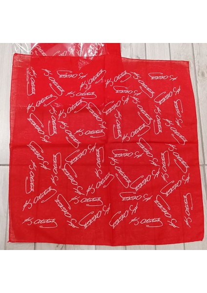 Türk Bayrağı Atatürk Desenli Bandana modelleri