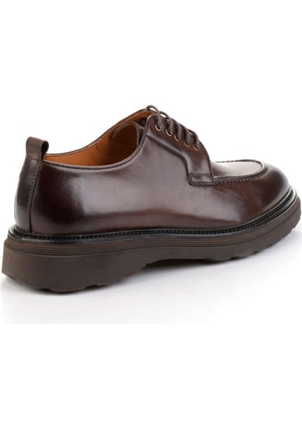 Kahve Hakiki Deri Erkek Klasik Ayakkabı E01901660141 modelleri