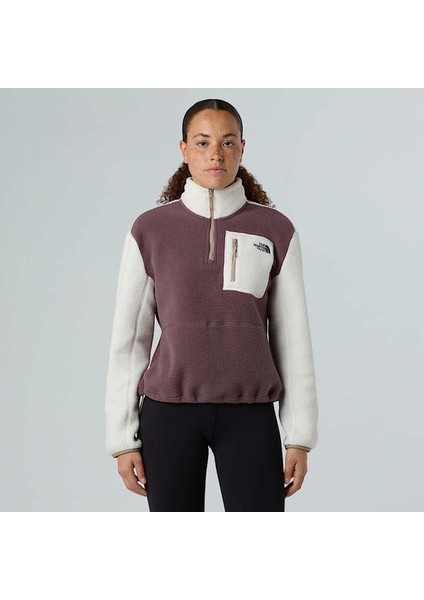 Yumiori Kadın Dik Yaka Sweatshirt