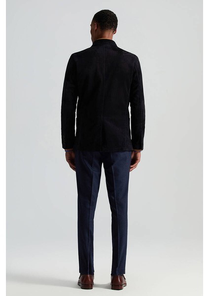 Doğal Süet Deri Lacivert Spor Ceket fırsatları