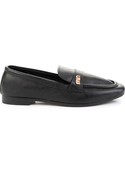 Siyah Kadın Loafer Ayakkabı K01688011609