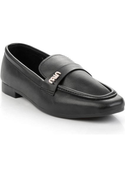 Siyah Kadın Loafer Ayakkabı K01688011609 fiyatları