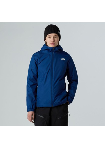 Quest Kadın Lacivert Kapüşonlu Mont