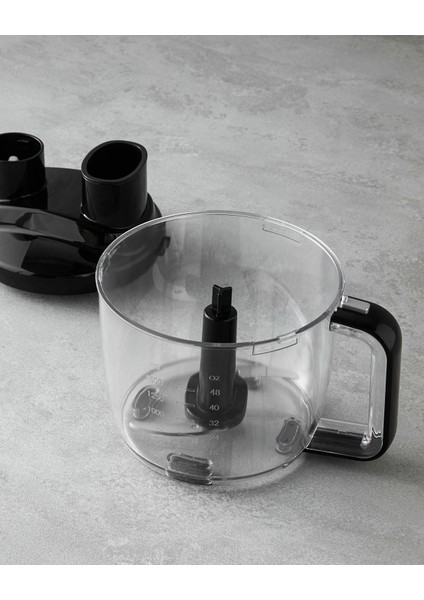 4 Bıçaklı Çok Fonksiyonlu Blender Seti Siyah ve Krom Renkli indirimleri