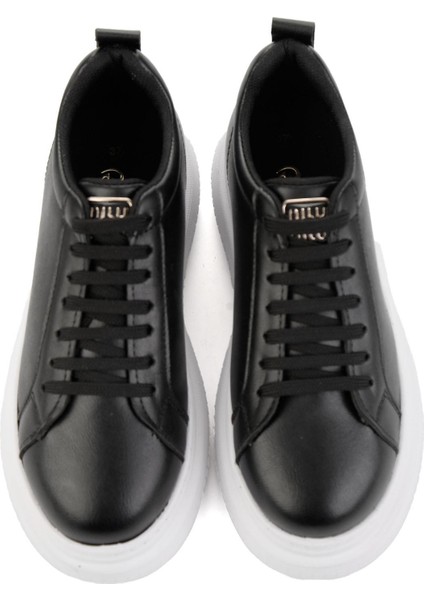 Siyah Beyaz Kadın Sneaker K01377023909 fırsatları