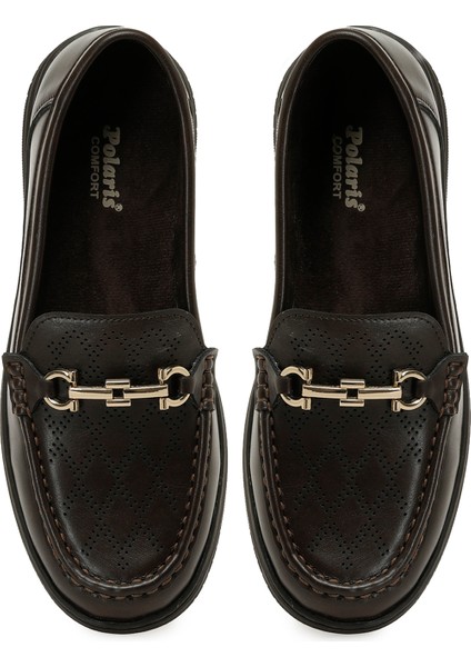 167058.Z5PR Kahverengi Kadın Loafer
