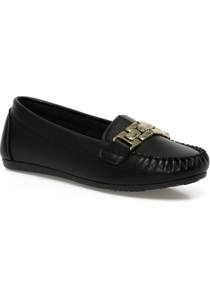 24K-512 5pr Siyah Kadın Loafer