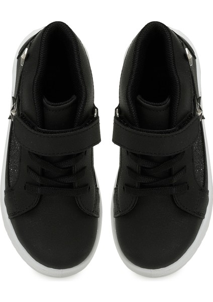 CALI P 5PR Siyah Kız Çocuk High Sneaker
