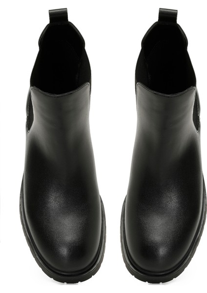 25K-6016 5pr Siyah Kadın Chelsea Bot