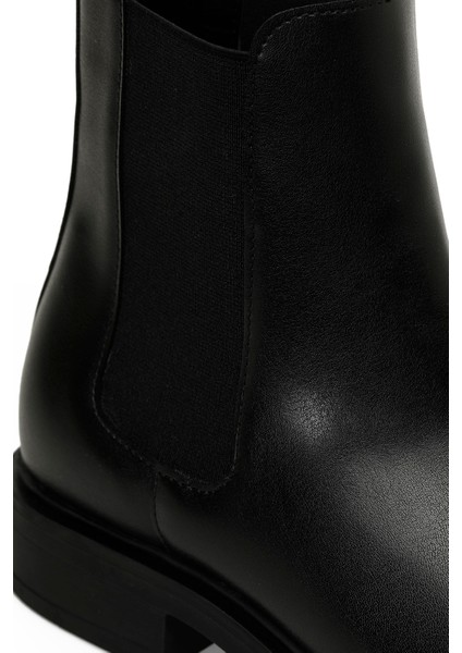 25K-6016 5pr Siyah Kadın Chelsea Bot