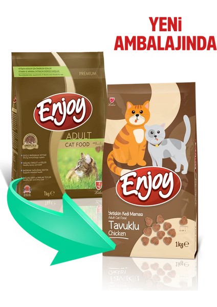 Tavuk Etli Kedi Maması 1 kg x 2 Adet fiyatları