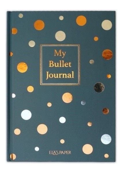 My Bullet Journal Defter (Confetti Mavi)