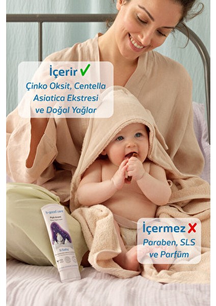 Pişik Kremi Cilt Bariyerini Koruyan 50 ml Tüp Hassas Ciltler için