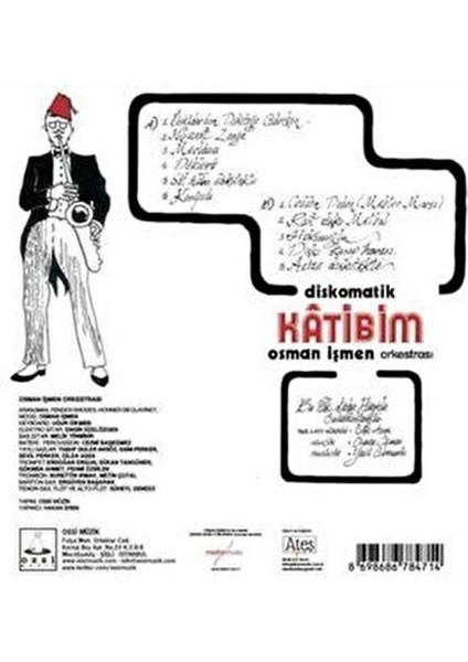 Diskomatik Katibim Plak Osman İşmen Pop Müzik 33' Plak Türü fırsatları