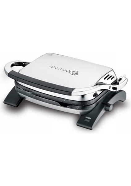 Paslanmaz Siyah Tost Makinesi, Pratik ve Şık Mutfak Gereci