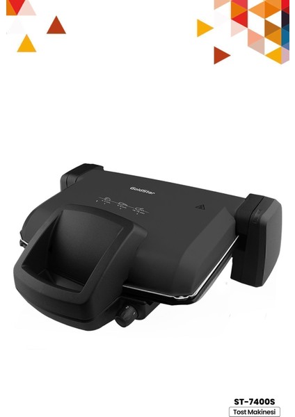 Siyah Tost Makinesi, Hızlı ve Pratik Kullanım, Dayanıklı Tasarım