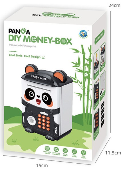 Panda Kumbara Yaratıcı Sevimli (Yurt Dışından)