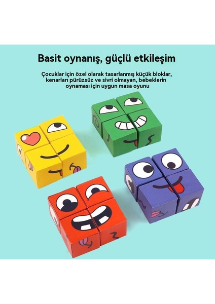 Rubik Küp Yapı Taşları Yapboz Eğitici Oyuncaklar (Yurt Dışından) fırsatları