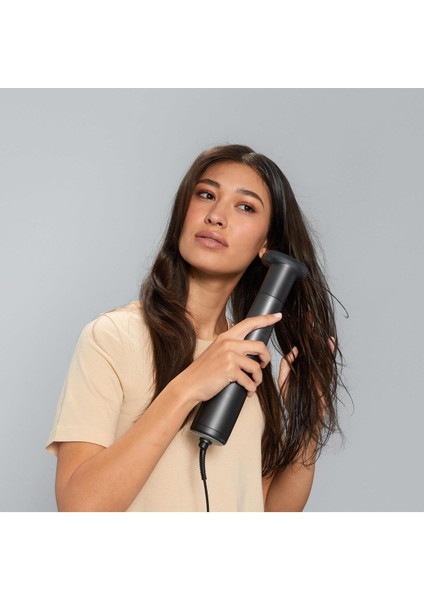 Iyontec Saç Kurutma ve Şekillendirme Seti, 2 Başlıklı, Siyah
