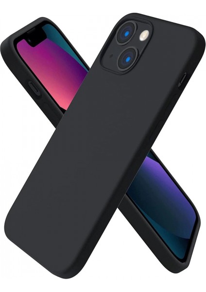 iPhone 13 Mini Kılıf First Silikon - Siyah