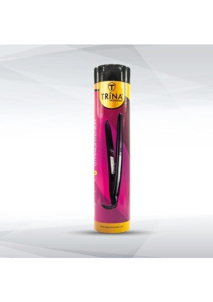 Siyah Profesyonel Saç Düzleştirici TRNSACDZ0060, Parlak ve Pürüzsüz Saçlar Için Ideal