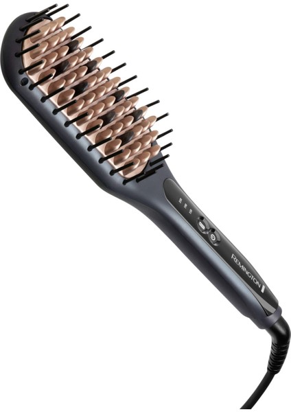 Siyah CB7400 Saç Düzleştirici Tarak, Şık ve Kullanışlı Saç Düzleştirme Aleti