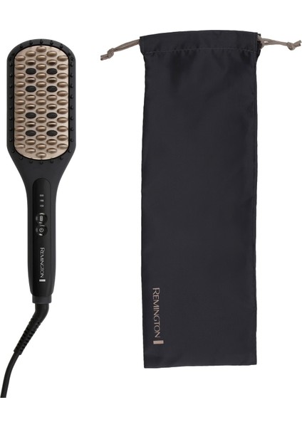 Siyah CB7400 Saç Düzleştirici Tarak, Şık ve Kullanışlı Saç Düzleştirme Aleti fırsatları